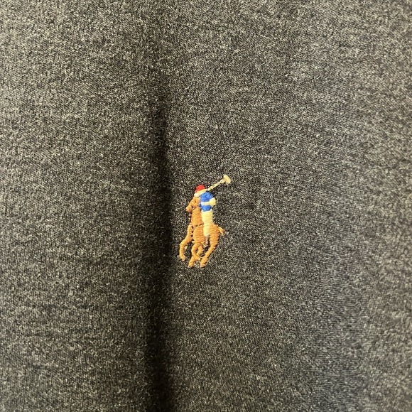 Brand New Polo by Ralph Lauren Classic Fit Men's Granite Long Sleeve Polo Shirt! - Picture 5 of 8